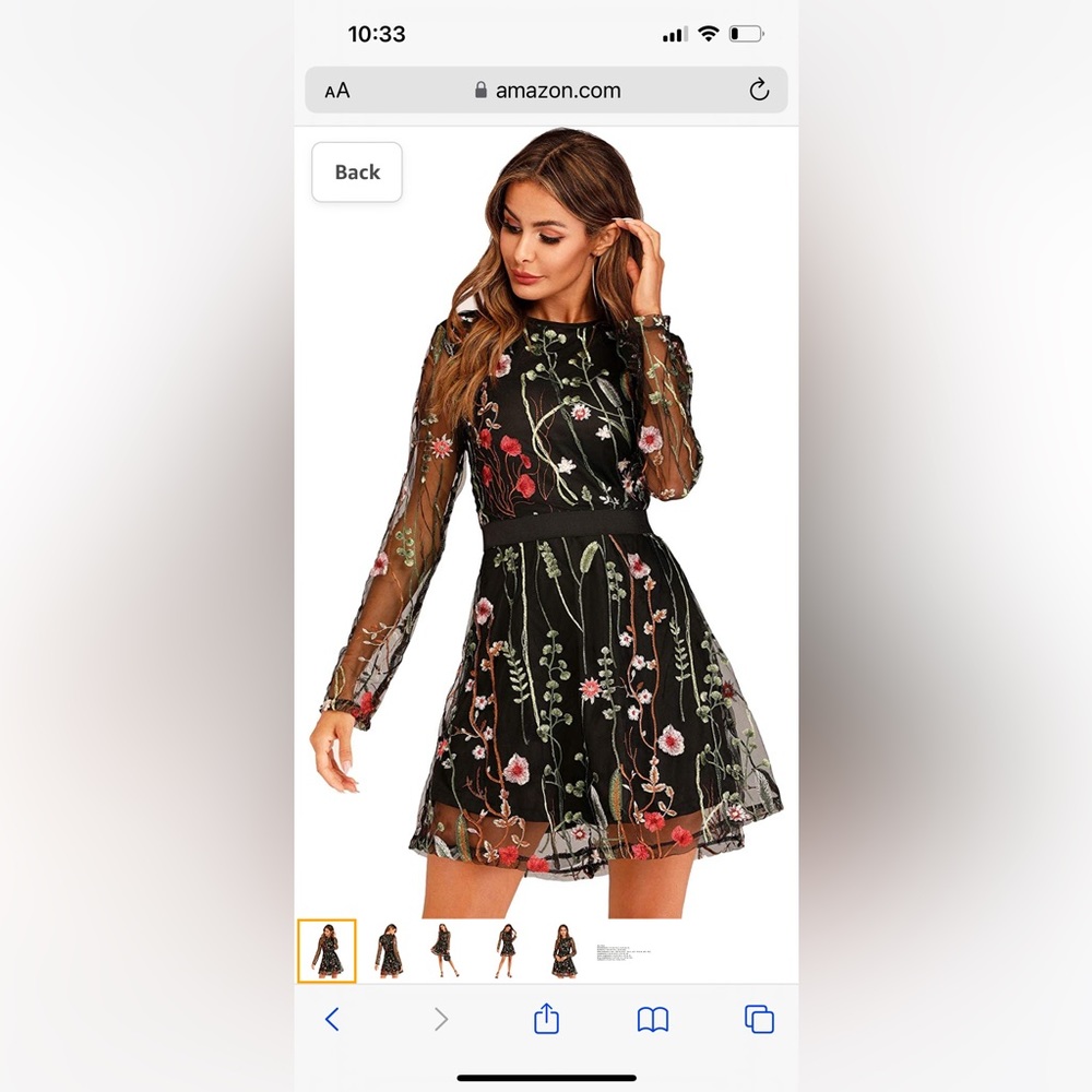 Amazon floral dress